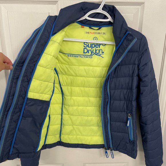 Superdry Women's Fuji Double Zip Jacket, size S - Picture 5 of 10